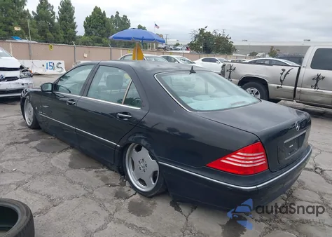 2000 Mercedes-Benz S 430 from USA, damaged, VIN WDBNG70J1YA091528